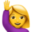 :woman-raising-hand: 🙋♀️